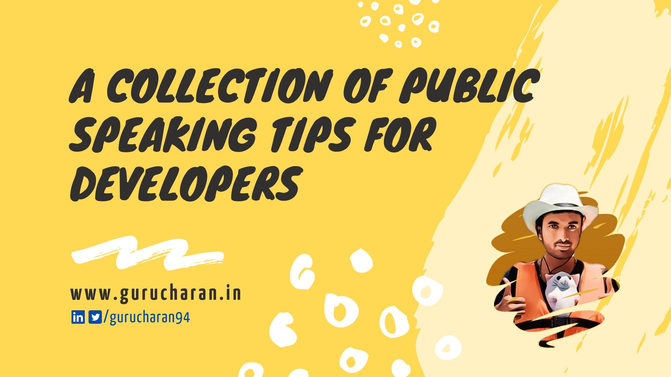 A Collection of Public Speaking Tips for...